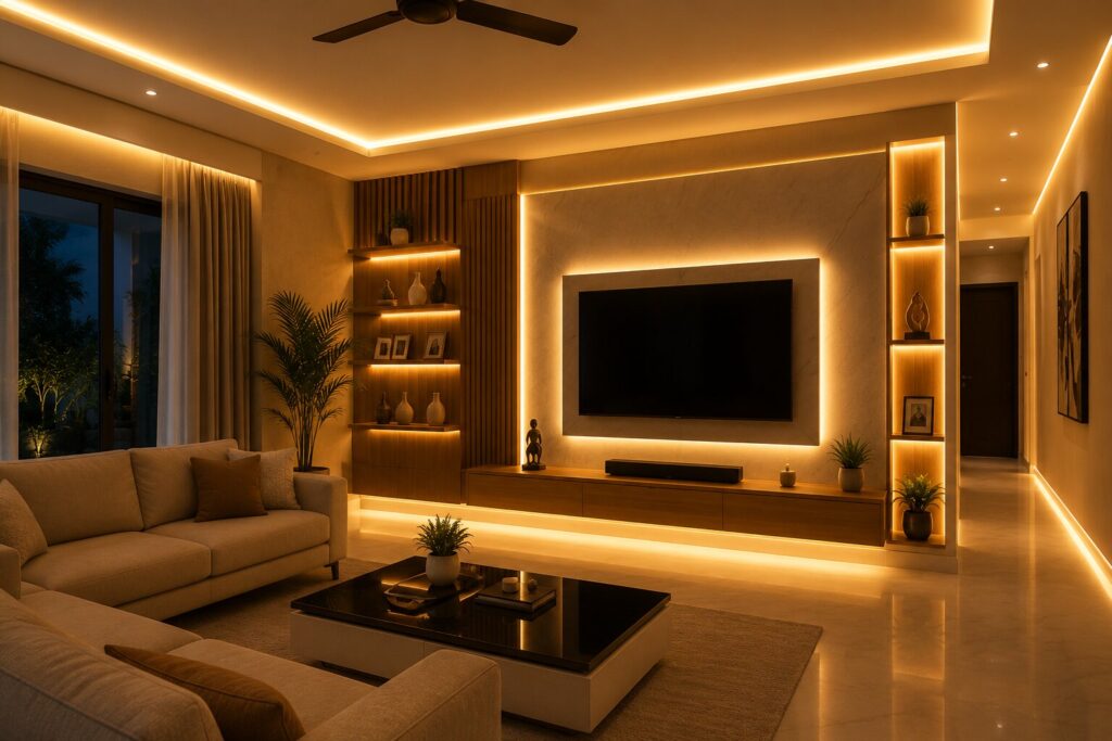 Modern LED Rope Light for Home Decoration
