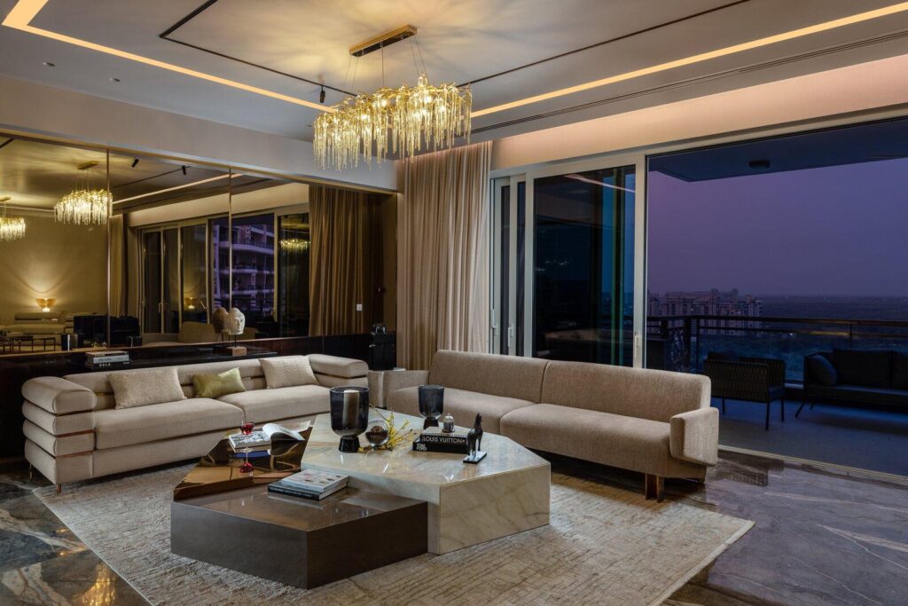Complete luxury home interior lighting design in India