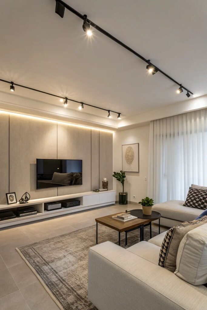 Modern LED Track Light for Home Interior