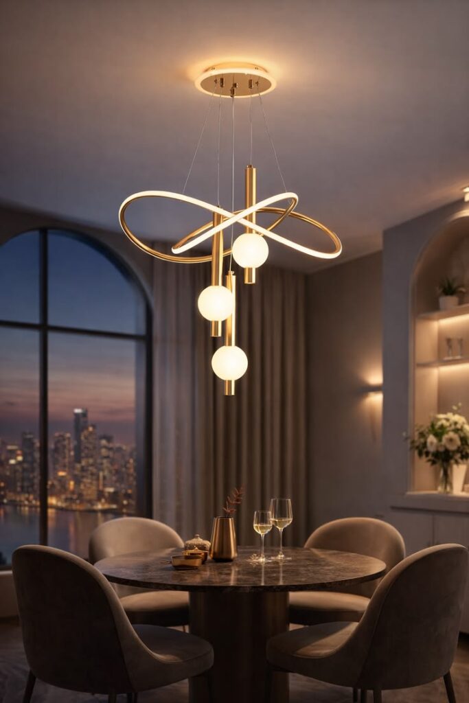 Pendant Dining Room Chandelier Design