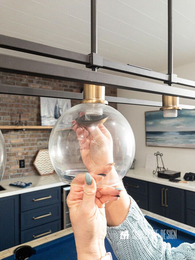 Cleaning and maintaining decorative ceiling lights