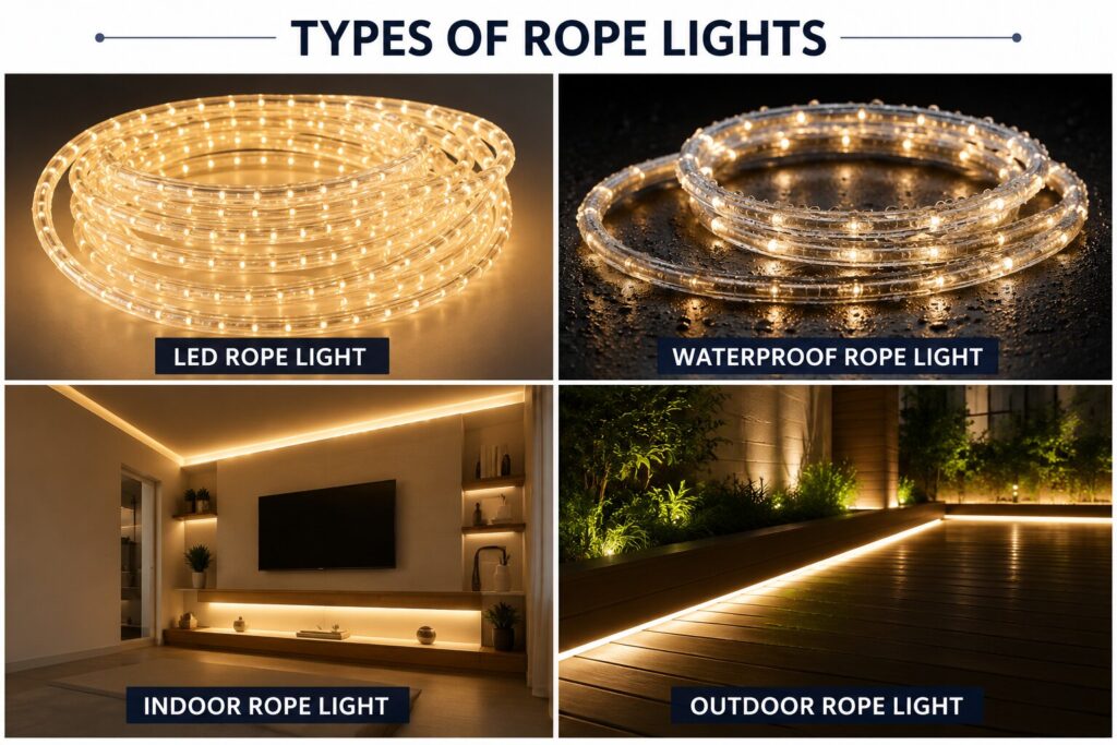 Different Types of Rope Lights
